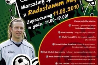 Radek Majdan na Zielonych Wzgórzach. Warsztaty sportowe