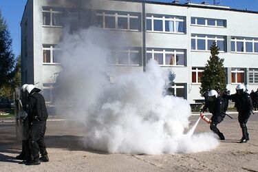 Ćwiczenia białostockich policjantów