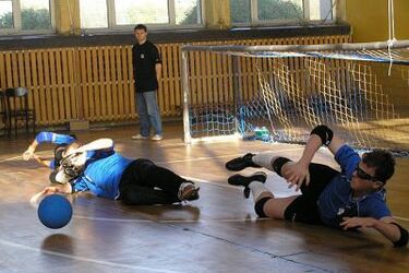  27. Mistrzostwa Polski w Goalballu. Sport prawie jak ciuciubabka