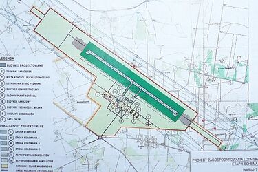 Złożono wniosek o dofinansowanie budowy lotniska w Sanikach