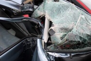 Wypadek na skrzyżowaniu Wiejska - Kopernika