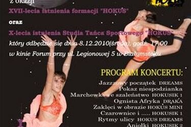 Studio Tańca Sportowego Hokus. Jubileuszowy koncert