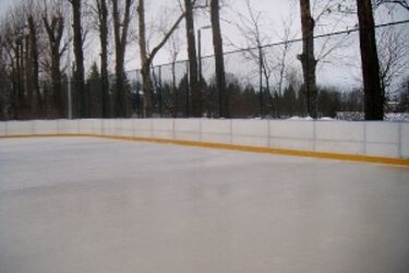 Biały Orlik - bezpłatne, ogólnodostępne lodowisko w Choroszczy