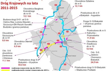 "NIE" dla wstrzymania budowy dróg w Podlaskiem. Walczą samorządowcy