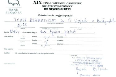 Teatr Dramatyczny zagrał z Wielką Orkiestrą Świątecznej Pomocy 