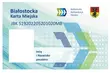 Białostocka Karta Miejska na legitymacjach studenckich