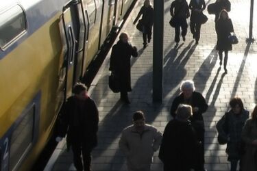 Protest przeciwko cięciom w kolejowym rozkładzie jazdy