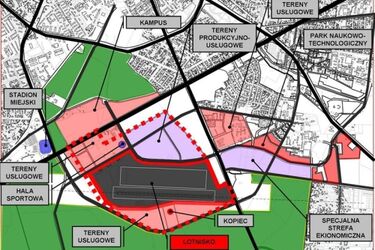 Miasto przejęło część terenów lotniska na Krywlanach. Szykują się nowe inwestycje