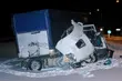 Tir uderzył w ekran dźwiękochłonny. Kierowca nie żyje