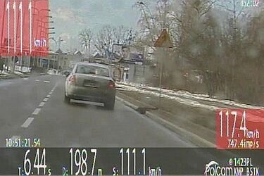 Białystok: 103 mandaty za przekroczenie prędkości