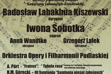 Koncert pamięci w Filharmonii