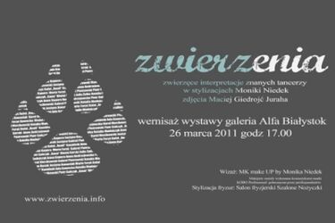 ZWIERZenia. Wernisaż taneczno-zwierzęcej wystawy fotografii