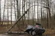 Samochód uderzył w słup energetyczny. Zginęły 2 osoby
