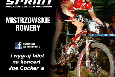 Z rowerowym "Sprintem" na Joe Cockera. Wygraj bilet na koncert!
