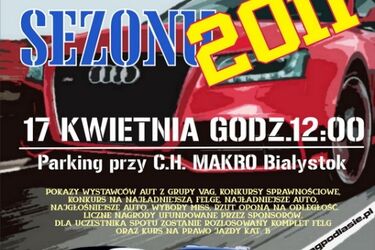 Otwarcie sezonu grupy VAG Podlasie. Przyjdź obejrzeć piękne auta i wygraj nagrody