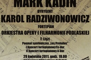 Utwory Franciszka Liszta zabrzmią w filharmonii