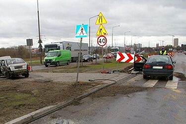 Wskutek wypadku na ul. Branickiego zmarł mężczyzna 