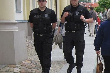 Nowy posterunek straży miejskiej na Starosielcach 