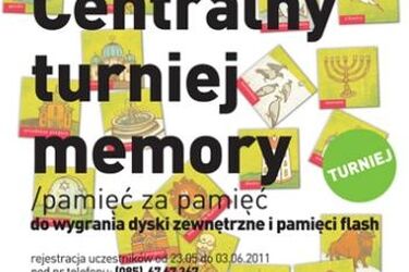 Centralny Turniej Memory. Zgłoś się i ty