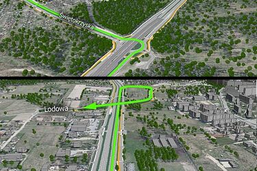 Będzie otwarty nowy wiadukt łukowy nad ul. Maczka