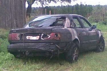 Podpalili samochód pogranicznika. Ich zatrzymanie trwało prawie rok