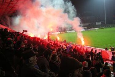 Władze Jagiellonii spotkały się z kibicami