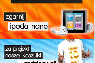 Konkurs na projekt urodzinowej koszulki rozstrzygnięty!