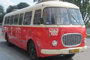 Czerwony "ogórek" będzie woził po Białymstoku turystów