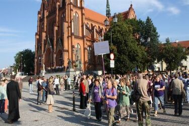Pielgrzymi z Podlasia poszli na Jasną Górę