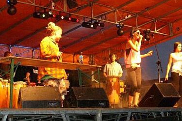  Koncert Monilove, Bass Tajpana i Mikaela. Muzyczna reggaeneracja w Wasilkowie [wideo]