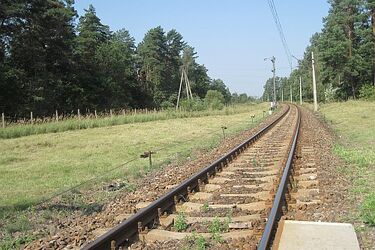 Na trasie Białystok - Ełk skradziono trakcje kolejowe