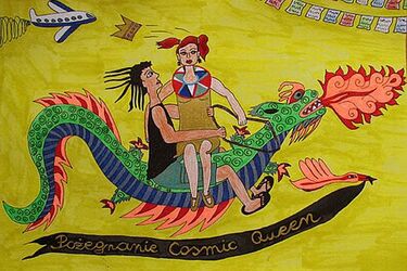 Pożegnanie Cosmic Queen. Wernisaż w Galerii Amitu w Tykocinie