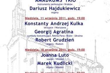 Muzyka organowa i kameralna zabrzmi w Wasilkowie
