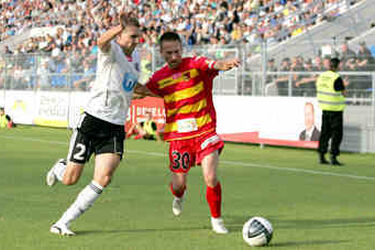 Jagiellonia przegrała sparing z Legią