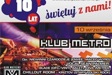 BiałystokOnline.pl świętuje 10. urodziny. Bawimy się w Metrze!