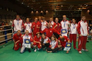 Human na Mistrzostwach Europy w Kick-boxingu