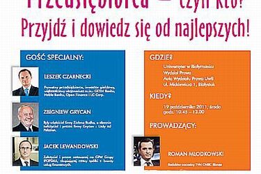 Porozmawiaj o biznesie z największymi przedsiębiorcami