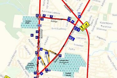 Wprowadzono zmianę organizacji ruchu przy białostockich nekropoliach