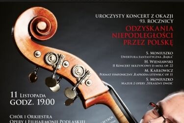 OiFP. Uroczysty koncert z okazji 93. rocznicy odzyskania niepodległości przez Polskę