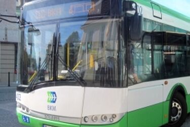 Zderzenie autobusów na Piastowskiej