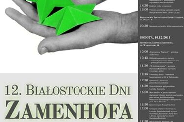 12. Białostockie Dni Zamenhofa. Święto twórcy esperanto