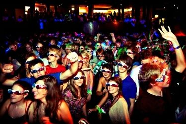 Taneczna ŻUBROFFKA. Trójwymiarowy show Novak 3D Disco