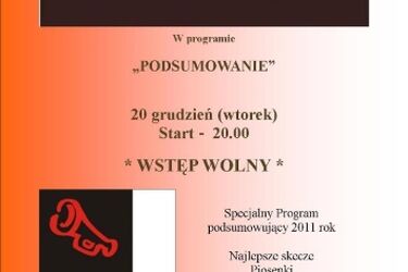 Kabaret Znane Ryje. Specjalny program podsumowujący 2011 rok