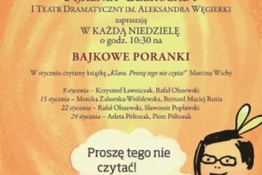 Bajkowe Poranki, czyli aktorzy czytają dzieciom