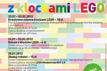 Ferie z LEGO. Zbuduj ratusz z klocków w Centrum im. Ludwika Zamenhofa [wideo]