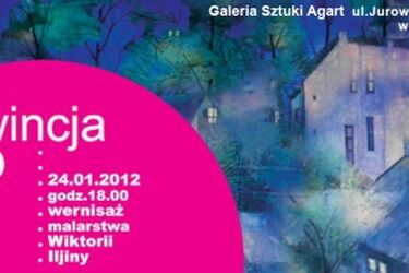 Prowincja. Wernisaż malarstwa grodzieńskiej artystki