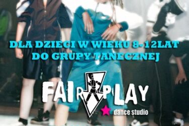 Taneczny casting. Fair Play zaprasza dzieci