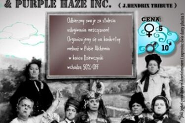 Koncert w Alchemii: Poltava i Purple Haze Inc.