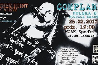 Premiera płyty  "Other point of view" zespołu Complane.  Koncert w Spodkach WOAK