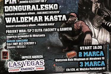 Hip Hop Winter Festiwal. Pih, Kasta, Donguralesko na Węglowej